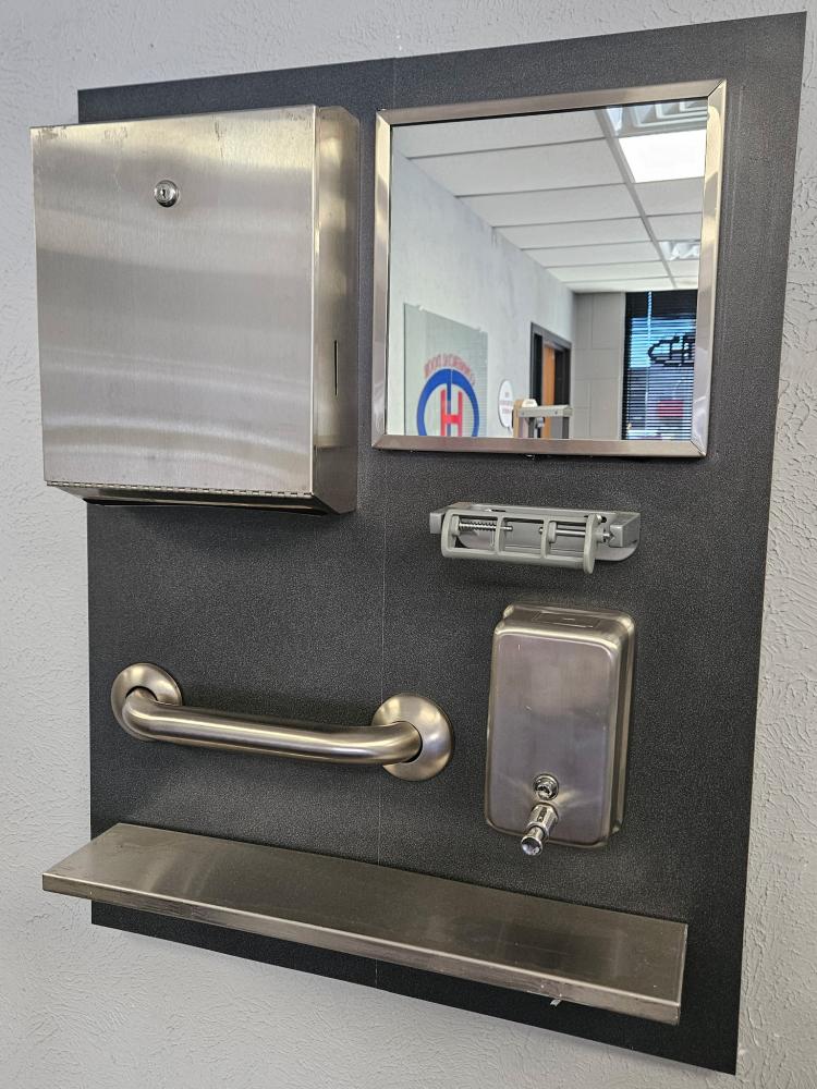 Bathroom accessory - baby changing station